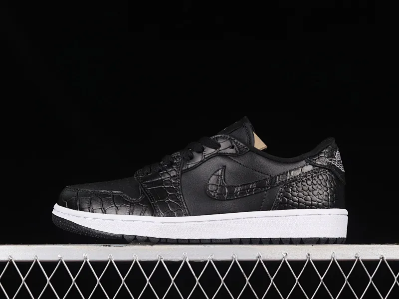 All categories Air Jordan Jordan series basketball shoes Air Jordan 1 Low Air Jordan 1 Low Golf "Black Snake Pattern" AJ1 Joe 1 new golf version black snake pattern DD9315-003